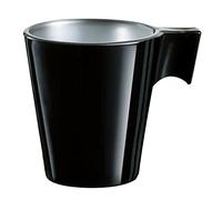 Luminarc H4411 Tasse 8 lashy Expresso Black, Noir