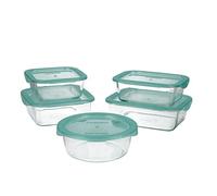 Luminarc Lagon HERMÉTIQUE - Conteneur de stockage alimentaire rectangulaire en verre - Modern, Minimalist - 1.4L - 13x82cm