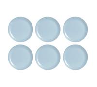 Luminarc Lot de 6 assiettes plates Diwali Paradise en verre opale 25 cm
