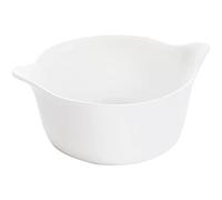 Luminarc - Ramequin rond Blanc Smart Cuisine Carine 250°C - Verre Innovant - Léger et Extra-Résistant - Nettoyage Facile - Fabrication en France - Dimensions 11 cm