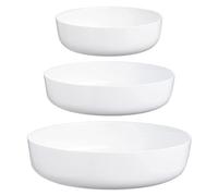 Luminarc - Set de 3 Plats à Servir Smart Cuisine Diwali - Plats en Verre Innovant - Léger et Extra-Résistant - Nettoyage Facile - Passe au Four jusqu'à 250°C - Made in France
