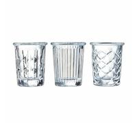 Luminarc Set de 6 verres à boire ronds en verre transparent recyclable de 0,34 litre pour maison et cocktails