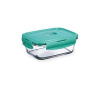 Luminarc Turquoise Récipient rectangulaire hermétique en verre 82 cl