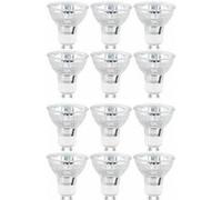 Luminea 12 spots LED GU10 - 300 lm - Blanc chaud