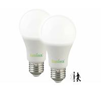 Luminea 2 ampoules LED avec capteur de mouvement E27 / 15 W / 1500 lm / 6500 K