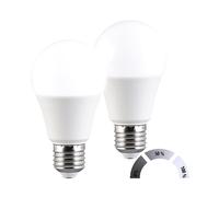 Luminea 2 ampoules LED E27 / 1521 lm / blanc lumière du jour avec 3 niveaux de luminosité
