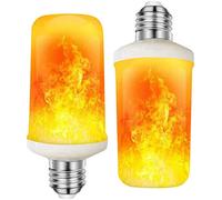 Luminea 2 ampoules LED E27 avec effet flamme