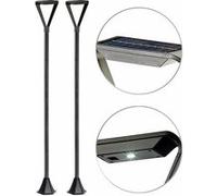 Luminea 2 lanternes de jardin solaires 50 lm SWL-50