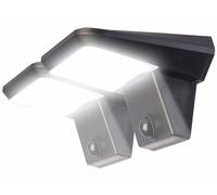 Luminea 2 projecteurs LED solaires 200 lm avec détecteur de mouvement
