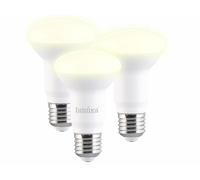 Luminea 3 ampoules LED à réflecteur E27 - 7 W - 630 lm - Blanc chaud