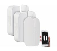 Luminea 3 détecteurs d'ouverture de porte/fenêtre connectés XMD-102.app