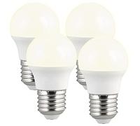 Luminea 4 ampoules rétro LED E27 3 W - Blanc chaud