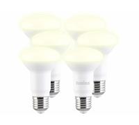 Luminea 6 ampoules LED à réflecteur E27 - 7 W - 630 lm - Blanc chaud