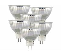 Luminea 6 spots LED GU5.3 - 6 W - 500 lm - Blanc chaud