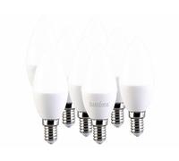 Luminea 8 ampoules bougies E14 - 3 W - 240 lm - Blanc lumière du jour