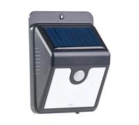 Luminea Applique solaire à LED 50 lm avec capteur PIR et fonction veilleuse WL-210.solar