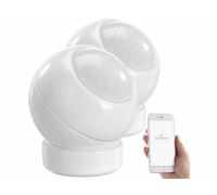 Luminea Home Control 2 capteurs de mouvement PIR et de luminosité connectés XMD-100.app