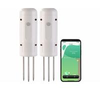 Luminea Home Control 2 thermomètres-hygromètres de sol connectés compatibles ZigBee