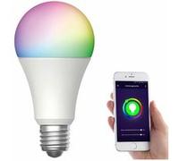 Luminea Home Control Ampoule LED connectée E27 / RVB CCT / 9 W LAV-150.rgbw