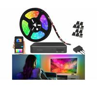 Bande LED IC RVB connectée et intelligente pour TV 55""-65"" avec boîtier de synchronisation HDMI