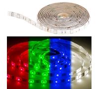 Luminea Home Control Bande LED LAX-206 à intensité variable 240 lm - 2 m - RVB + Blanc chaud