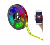 Luminea Home Control Bande LED RVB USB connectée à commandes vocales - 2 m