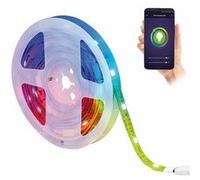 Luminea Home Control Bande LED RVB USB connectée et intelligente à commandes vocales WRL-34
