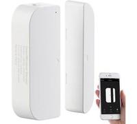 Luminea Home Control : Détecteur d'ouverture de porte/fenêtre connecté XMD-102.app G