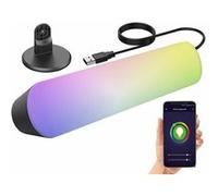 Luminea Home Control Lampe d'ambiance USB à LED RVB CCT avec contrôle par application