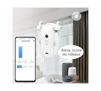 Luminea Home Control Ouvre-rideau automatique connecté avec batterie