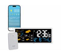 Luminea Home Control Station météo connectée FWS-1205 avec capteur extérieur
