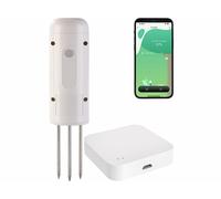 Luminea Home Control Thermomètre-hygromètre de sol connecté compatible ZigBee avec passerelle wifi