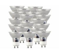 Luminea Lot de 18 spots LED GU10 - 3 W - 250 lm - Blanc lumière du jour