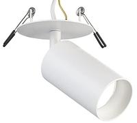 Luminea Spot encastrable pour ampoule LED GU10 coloris blanc