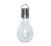 Lumineo 73202 Ampoule LED transparente, solaire extérieure
