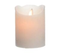 Lumineo Bougie LED Blanc