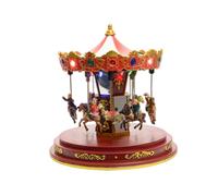 Lumineo Carrousel de Noël Multicouleur 24x25 cm