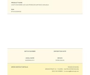 Lumineo Casita de Noël LED 3xAA Modèles Assortis 14x9x20cm avec Lumière et Mouvement