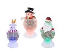 Lumineo Figurine décorative 488719 Lumière LED de Noël 13 x 10 x 21 cm