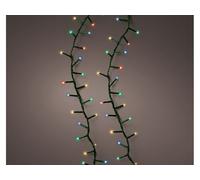 Lumineo Twinkle Lichterkette Compacte 750 LED 16 m Minut. Noir 220 V IP44