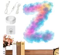 lumineux LED USB rythme musique multicolore dynamique lampe | Lampe nuage pour chambre d'enfant, maison, salon, bureau, fête d'adolescent, bar, Noël