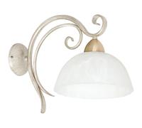 Luminex Applique murale LED métal - Crème