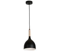 Suspension luminaire Noak Luminex, dimmable, noir, Salon / Salle à manger, Métal, Moderne, Suspension