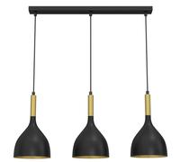 Luminex Suspension Noak 3 lampes - Noir
