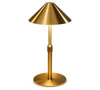 LuminexDesigns Lampe de Chevet Sans Fil Rechargeable - Lampe de Table Portable Hauteur Réglable, Tactile Dimmable 3000K-6000K, IP54 Étanche, Idéale Zones Sans Prise, Chambre, Table & Terrasse
