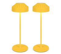 LuminexDesigns Lampe de Table LED Rechargeable 2 Pièces TL16 VIOA