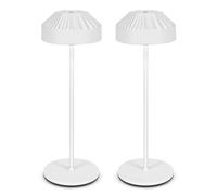 LuminexDesigns Lampe de Table LED Rechargeable 2 Pièces TL16 VIOA