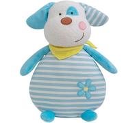 Luminou Chien Bleu Peluche Lumineuse Naturelle Fonctionne Sans Pile Et 30 Cm