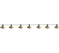 Lumisky Guirlande lumineuse extérieur COTTAGE, 10 globes polyrotin, LED blanc chaud, 5,70 m