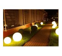 LUMISKY - Boule lumineuse filaire pour extérieur LED - blanc BOBBY - ∅50cm culot E27